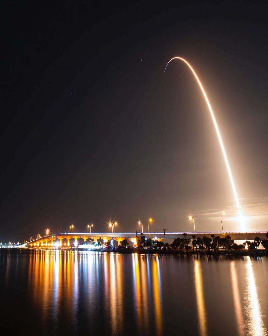 Space Coast Launch — fine art landscape photograph by Jeff Thamert