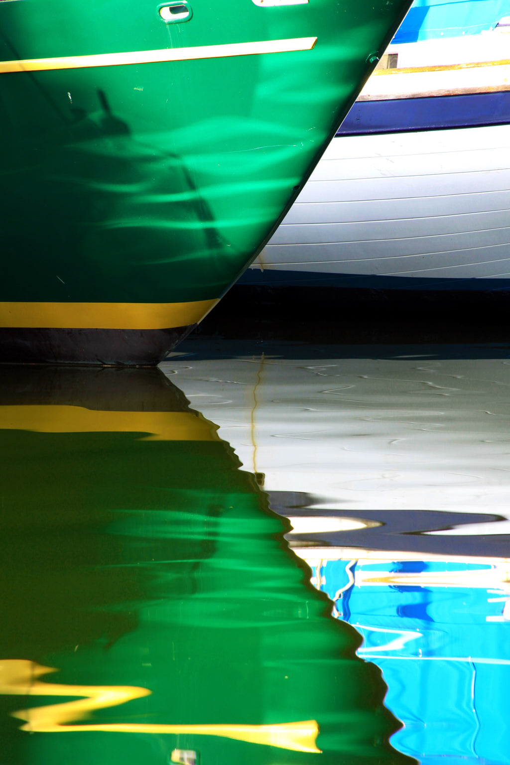 Dockside Reflections — fine art landscape photograph by Jeff Thamert