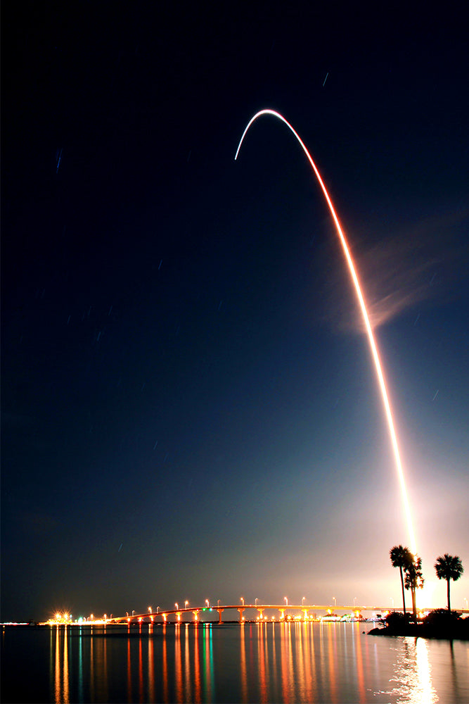 Space Coast Launch — fine art landscape photograph by Jeff Thamert